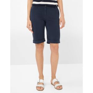 Brax Dames Bermuda  Style MIA B, donkerblauw, maat 40