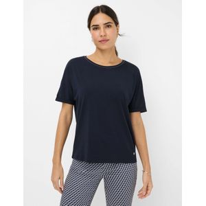 Brax Dames Shirt Style CAELEN, blauw, maat 44