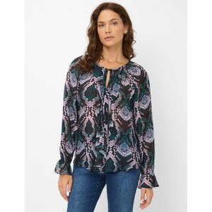 Brax Dames  Style VIVA midnight blue, donkerblauw, maat 38