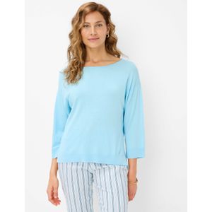 Brax Dames Trui  Style LIZ blue splash, lichtblauw, maat 38