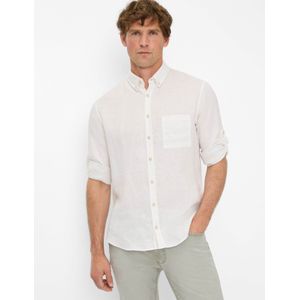Brax Heren  Style DIRK white, wit, maat XS