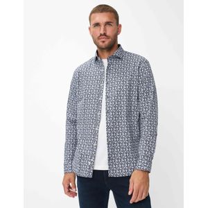 Brax Heren  Style HAROLD navy, donkerblauw, maat S