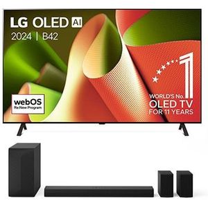 LG - OLED65B4ELA - 65 Inch 4K Smart TV - Met DS60TR 5.1 Channel Soundbar