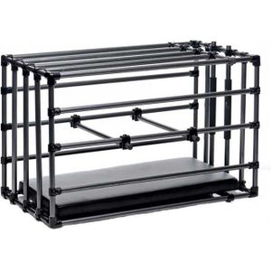 Kennel Adjustable Puppy Cage with Padded Board