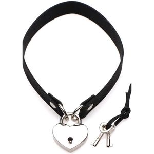 Lock-It Heart Lock and Key Choker