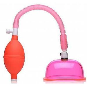 Vaginal Pump with 5 Inch Large Cup - Pink