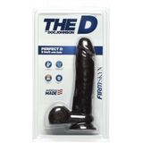 The D - Perfect D - 8 Inch With Balls Firmskyn - Chocolate
