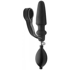 Master Series - Exxpander Inflatable Plug With Cock Ring