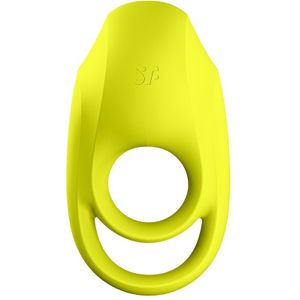 Spectacular Duo Ring Vibrator - Yellow