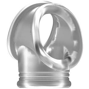 Sono - No.48 - Cock Ring with Ball Strap - Translucent