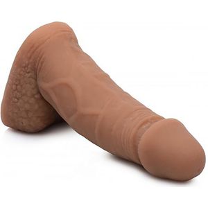 Large Bulge Packer Dildo - 6.5" Medium