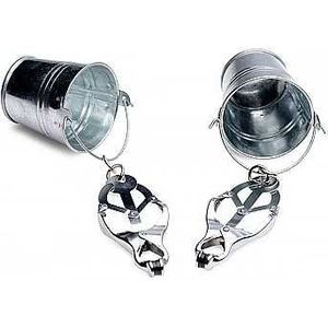 Master Series - Jugs Nipple Clamps with Buckets
