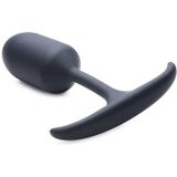 Premium Silicone Weighted Anal Plug - Medium