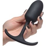 Premium Silicone Weighted Anal Plug - Medium