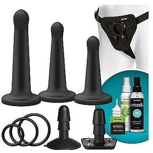 Vac-U-Lock - Silicone Pegging Set - Black