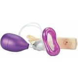 Vibrating Clit Pump - Purple