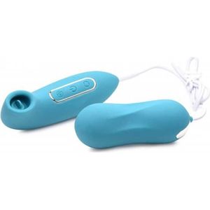 Entwined 3X Thumping Egg & Licking Clit Stimulator