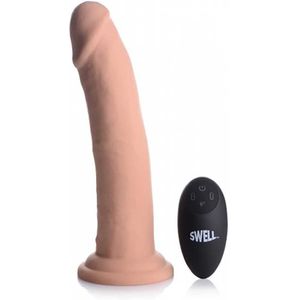 Swell 7X Inflatable & Vibrating 8.5" Silicone Dildo