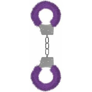 Beginner's Handcuffs Purple Furry (61gram)
