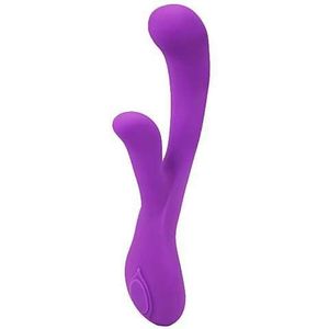 UltraZone -  Orchid 6x Rabbit-Style Silicone Vibr. - Purple
