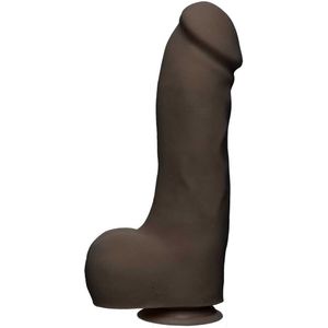 The D - Master D - 12 Inch With Balls Ultraskyn - Chocolate