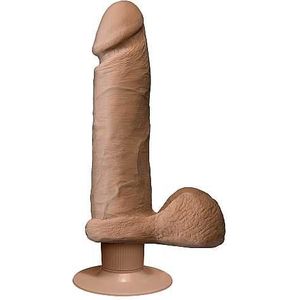 The Realistic Cock - UR3 - Vibrating 8 Inch - Brown