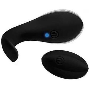 Dark Pod Rechargable Remote Control Vibrating Egg - Black