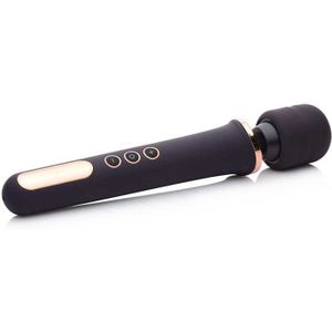 Scepter 50X Silicone Wand Massager - Black/Gold