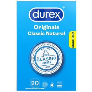 Originals Classic Natural - 20 condoms