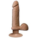 The Realistic Cock - UR3 - Vibrating 6 Inch - Brown