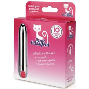 Pink Pussycat Vibrating Clit Tease Bullet