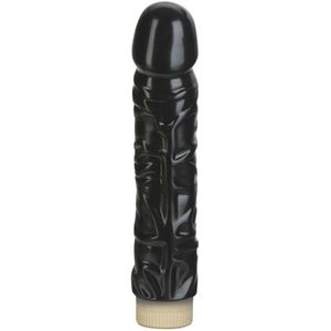 Quivering Cock - 8 Inch Black