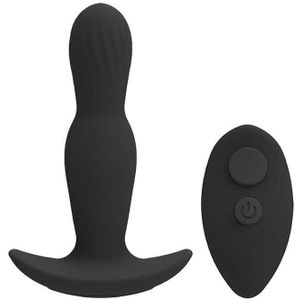 A-Play -EXPANDER - Silicone Anal Plug with Remote - Black