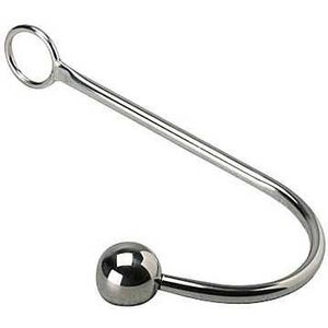 Master Series - Hooked Stainless Steel Anal Hook