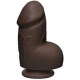 Fat D - 6 Inch with Balls - ULTRASKYN - Chocolate