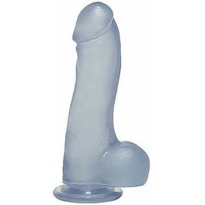 7.5 Inch Master Cock with Balls - Clear