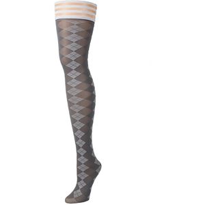 Kix'ies Par 4 - Stockings grey D