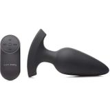 Laser Heart Large Anal Plug with Remote Control