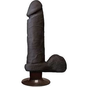 The Realistic Cock - ULTRASKYN - Vibrating 8 Inch - Chocolate