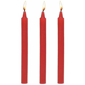 Fire Sticks - Fetish Drip Candles Set of 3 - Red