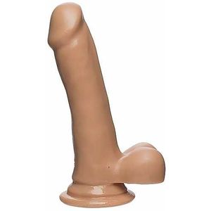 The D - Slim D - 6.5 Inch with Balls - Firmskyn - Flesh