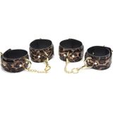 Leopard Print Bondage Set