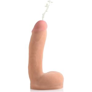 8" Dual Density Squirting Dildo - Light