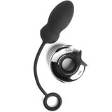 Relentless Vibrations Remote Control Egg - Black/Silver --