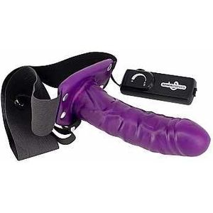 Vibrating Female Strap On - Purple