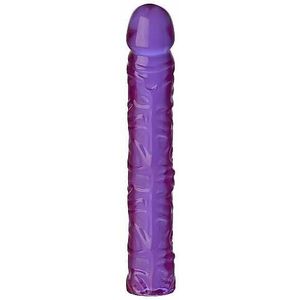 Crystal Jellies - 10 Inch Classic Dong - Purple