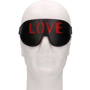 Ouch! Blindfold - LOVE - Black