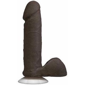 The Realistic Cock - Vac-U-Lock Suction Cup - 6 Inch - Brown