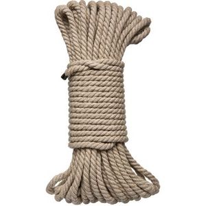 Bind and Tie - 6mm Hemp Bondage Rope - 50 ft - Natural
