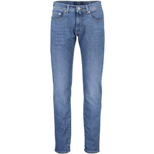 Pierre Cardin jeans blauw effen katoen normale fit